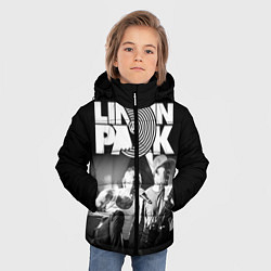Куртка зимняя для мальчика Linkin Park, цвет: 3D-черный — фото 2