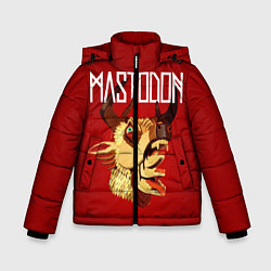 Куртка зимняя для мальчика Mastodon: Leviathan, цвет: 3D-черный