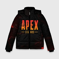 Куртка зимняя для мальчика Apex Legends: Dark Game, цвет: 3D-черный