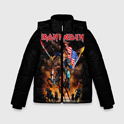 Зимняя куртка для мальчика Iron Maiden: USA Warriors