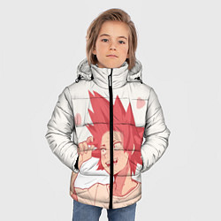 Куртка зимняя для мальчика Hearts Anime, цвет: 3D-светло-серый — фото 2
