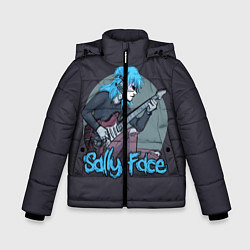 Куртка зимняя для мальчика Sally Face: Rock, цвет: 3D-черный