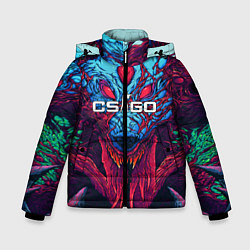 Куртка зимняя для мальчика CS:GO Hyper Beast, цвет: 3D-черный