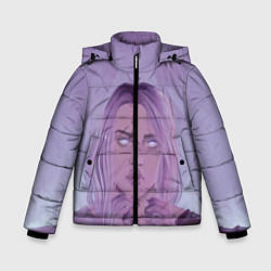 Куртка зимняя для мальчика Billie Eilish: Heart You, цвет: 3D-черный