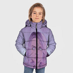 Куртка зимняя для мальчика Billie Eilish: Heart You, цвет: 3D-черный — фото 2