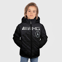 Куртка зимняя для мальчика Mercedes AMG, цвет: 3D-черный — фото 2