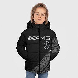Куртка зимняя для мальчика Mercedes AMG: Street Racing, цвет: 3D-черный — фото 2