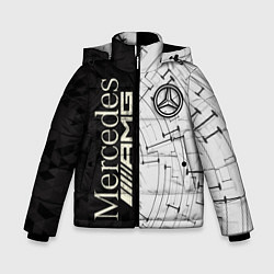 Куртка зимняя для мальчика Mercedes AMG: Techno Style, цвет: 3D-черный