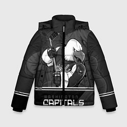 Куртка зимняя для мальчика Washington Capitals: Mono, цвет: 3D-черный