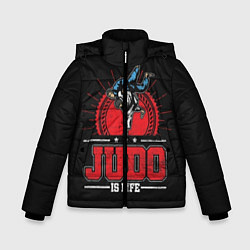 Зимняя куртка для мальчика Judo is life