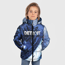 Куртка зимняя для мальчика Detroit: Become Human, цвет: 3D-черный — фото 2