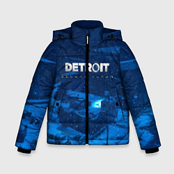 Куртка зимняя для мальчика Detroit: Become Human, цвет: 3D-красный