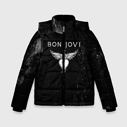 Куртка зимняя для мальчика Bon Jovi, цвет: 3D-светло-серый