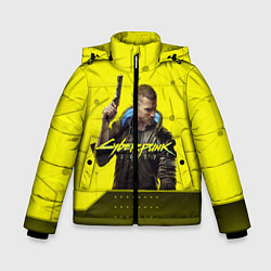Зимняя куртка для мальчика CYBERPUNK 2077