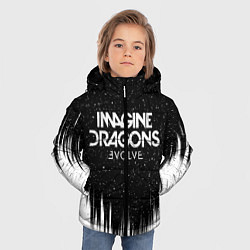 Куртка зимняя для мальчика IMAGINE DRAGONS, цвет: 3D-черный — фото 2