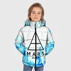 Куртка зимняя для мальчика 30 SECONDS TO MARS, цвет: 3D-черный — фото 2
