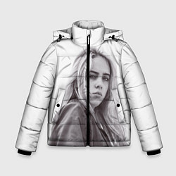 Куртка зимняя для мальчика BILLIE EILISH, цвет: 3D-черный