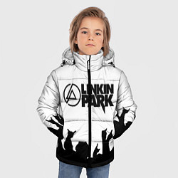 Куртка зимняя для мальчика LINKIN PARK, цвет: 3D-черный — фото 2
