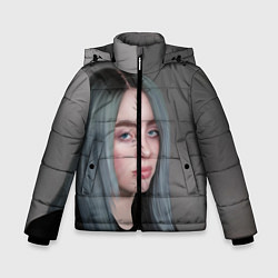 Куртка зимняя для мальчика Billie Eilish: Ocean Eyes, цвет: 3D-черный