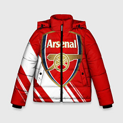 Куртка зимняя для мальчика Arsenal, цвет: 3D-красный