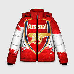 Куртка зимняя для мальчика Arsenal, цвет: 3D-красный