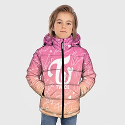 Куртка зимняя для мальчика TWICE АВТОГРАФЫ, цвет: 3D-черный — фото 2