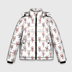 Куртка зимняя для мальчика Lobster, цвет: 3D-красный
