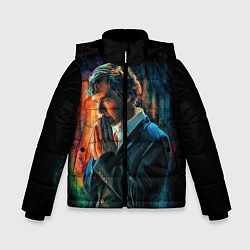 Куртка зимняя для мальчика Sherlock, цвет: 3D-красный