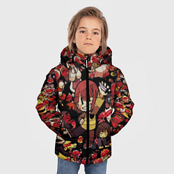 Куртка зимняя для мальчика UNDERTALE CHARA, цвет: 3D-светло-серый — фото 2