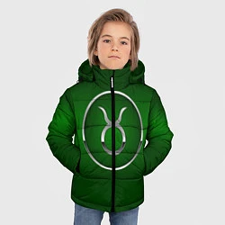 Куртка зимняя для мальчика Taurus Телец, цвет: 3D-черный — фото 2