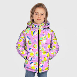 Куртка зимняя для мальчика Candy People, цвет: 3D-светло-серый — фото 2
