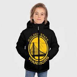 Куртка зимняя для мальчика GOLDEN STATE WARRIORS, цвет: 3D-черный — фото 2