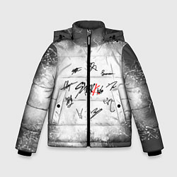 Куртка зимняя для мальчика STRAY KIDS, цвет: 3D-черный