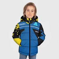 Куртка зимняя для мальчика Detroit:become, цвет: 3D-черный — фото 2