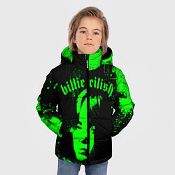 Куртка зимняя для мальчика Billie eilish, цвет: 3D-красный — фото 2