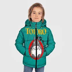 Куртка зимняя для мальчика Totoro, цвет: 3D-светло-серый — фото 2