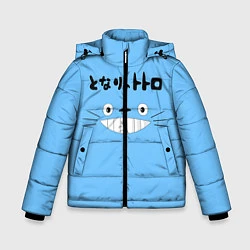Куртка зимняя для мальчика Totoro, цвет: 3D-черный