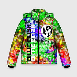 Куртка зимняя для мальчика Billie eilish, цвет: 3D-черный