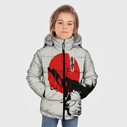 Куртка зимняя для мальчика Kyokushinkai Karate, цвет: 3D-красный — фото 2