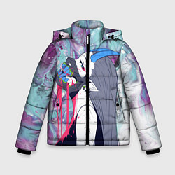 Куртка зимняя для мальчика Дьяволица, цвет: 3D-черный