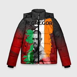 Куртка зимняя для мальчика Конор, цвет: 3D-черный