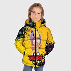 Куртка зимняя для мальчика BRAWL STARS SHIBA NITA, цвет: 3D-черный — фото 2