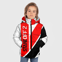Куртка зимняя для мальчика Standoff 2, цвет: 3D-светло-серый — фото 2