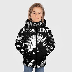 Куртка зимняя для мальчика Король и Шут Анархия, цвет: 3D-черный — фото 2