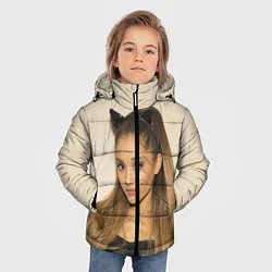 Куртка зимняя для мальчика Ariana Grande Ариана Гранде, цвет: 3D-красный — фото 2