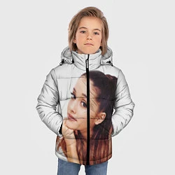 Куртка зимняя для мальчика Ariana Grande Ариана Гранде, цвет: 3D-светло-серый — фото 2