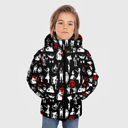 Куртка зимняя для мальчика Banksy, цвет: 3D-красный — фото 2