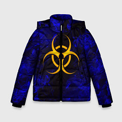 Куртка зимняя для мальчика BIOHAZARD, цвет: 3D-черный