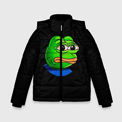 Куртка зимняя для мальчика Frog, цвет: 3D-красный