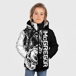 Куртка зимняя для мальчика Конор МакГрегор, цвет: 3D-красный — фото 2